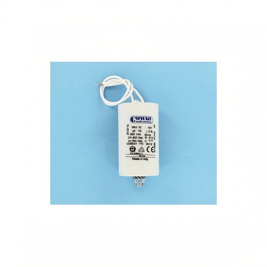 Condensateur MKA 15µF 450V 40X70 avec vis M8 câble 150mm long
