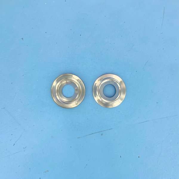 Enjoliveurs (2 unités) Ø43/110 mm AISI 316 pour échelle STD, Mixte, droite, Handicapé, asymétrique