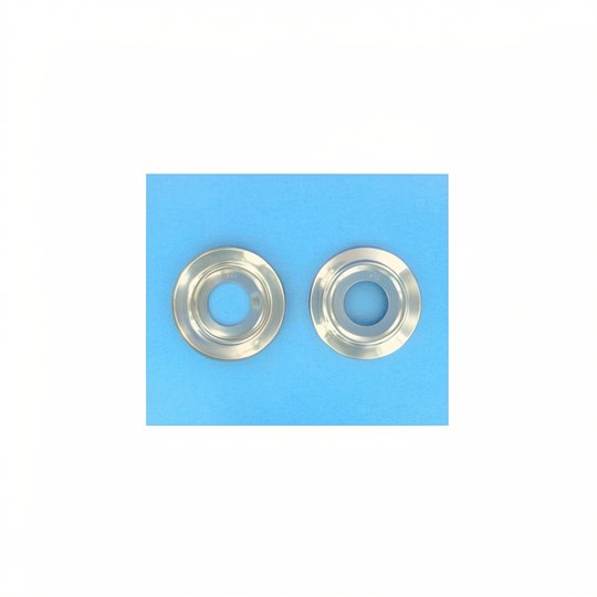 Enjoliveurs (2 unités) Ø43/110 mm AISI 316 pour échelle STD, Mixte, droite, Handicapé, asymétrique