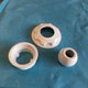 Refoulement blanc avec rotule Ø19 mm pour piscine Liner