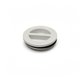 Bouchon + joint plat fibbre, filetage L 8x Ø46 mm (pour buse béton)