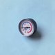 Manomètre plastique 1/4" avec joint (35psi)