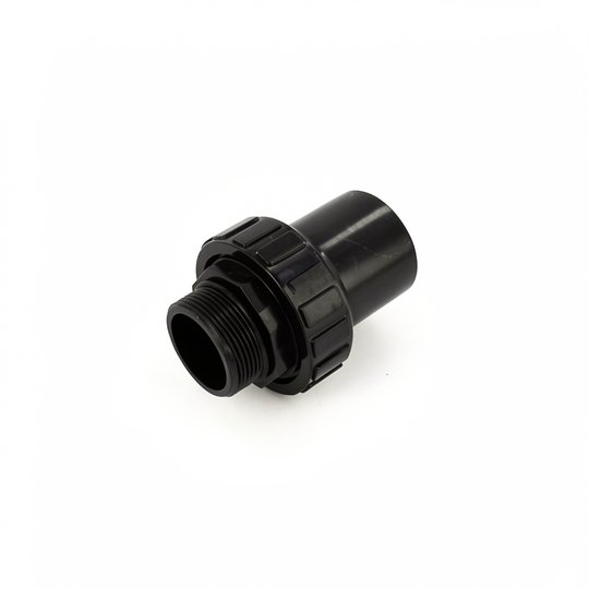 Raccord 1"1/2 set avec joint pour vanne MPV07 (Noir)