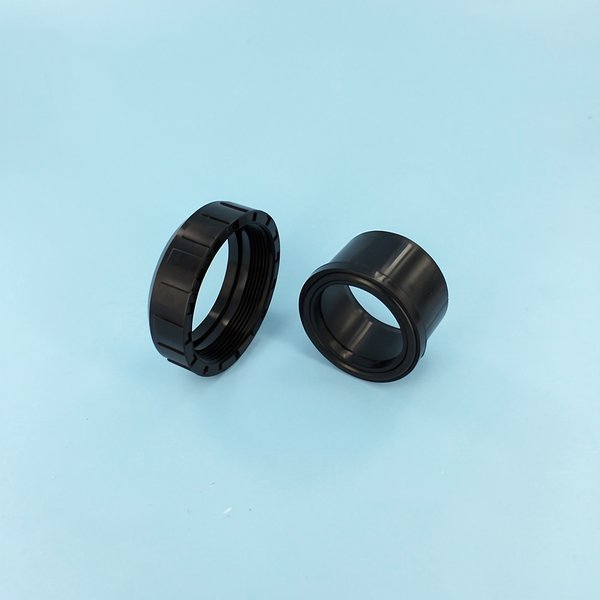 Raccord union Ø63mm (métrique) noir MC12/16