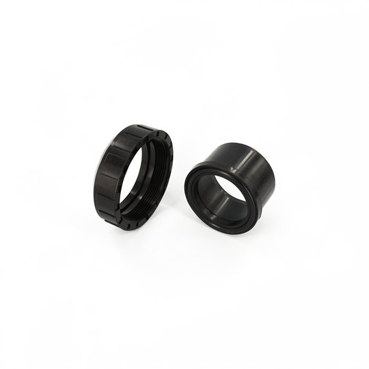 Raccord union Ø63mm (métrique) noir MC12/16
