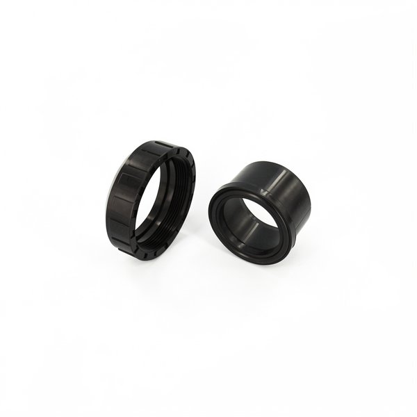 Raccord union Ø63mm (métrique) noir MC12/16