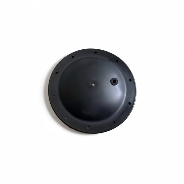 Couvercle FILTRE SAB Noir 10 Trous avec trou de manomètre taraudé - Ø297ext / 240int - trappe de visite