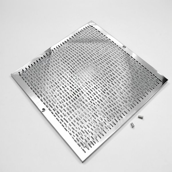 Grille (+ vis) BDF 500x500 - Inox Béton