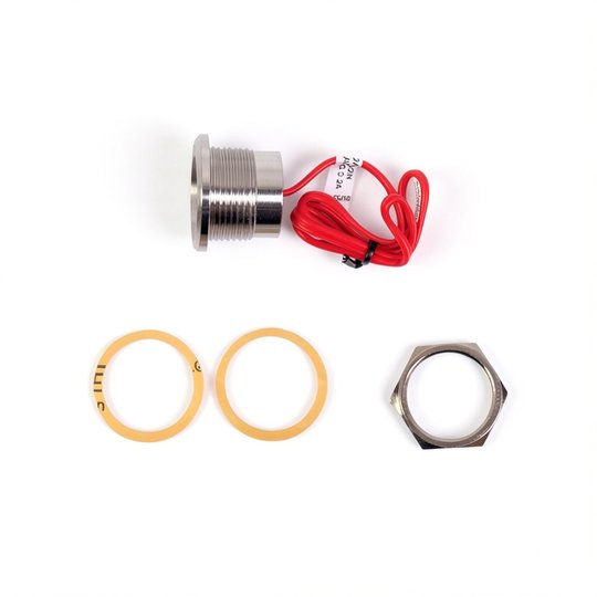 Bouton poussoir inox Ø28 simple SMA2