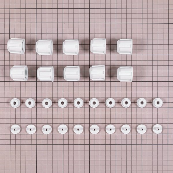 Ensemble 10 raccords pour tube 4x6 mm