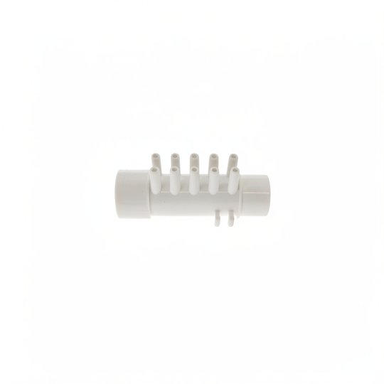 Collecteur d'air (Manifold) 1"1/2 X 1"1/2 M/F 10 sortie 3/8 " lisses avec 4 bouchons