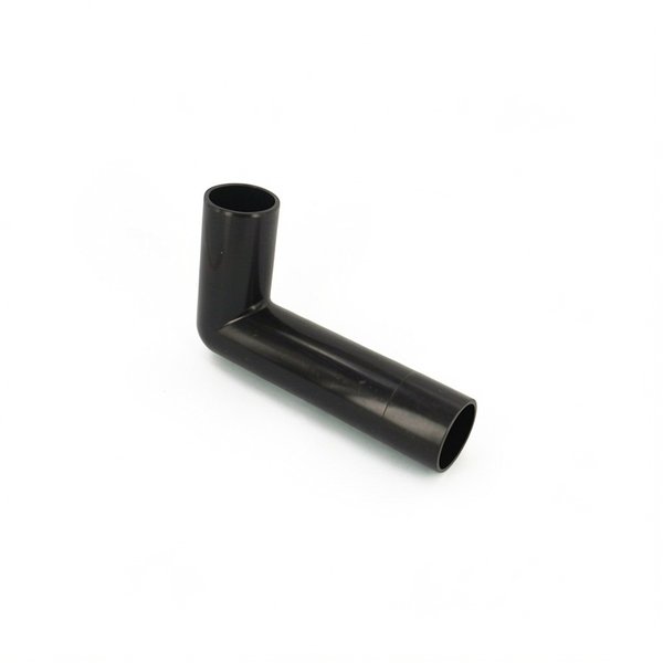 Coude tuyau 1"1/2 (Noir) 120mm