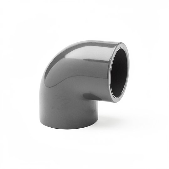 Coude 90° PVC fileté