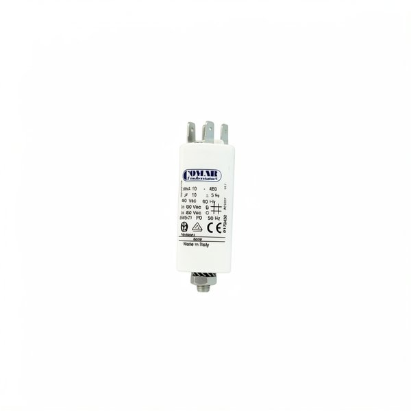Condensateur MKA 10µF 450V 30X70 avec vis M8 et cosse Double