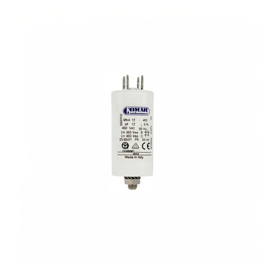 Condensateur MKA 12µF 450V 35X70 avec vis M8 et cosse Double