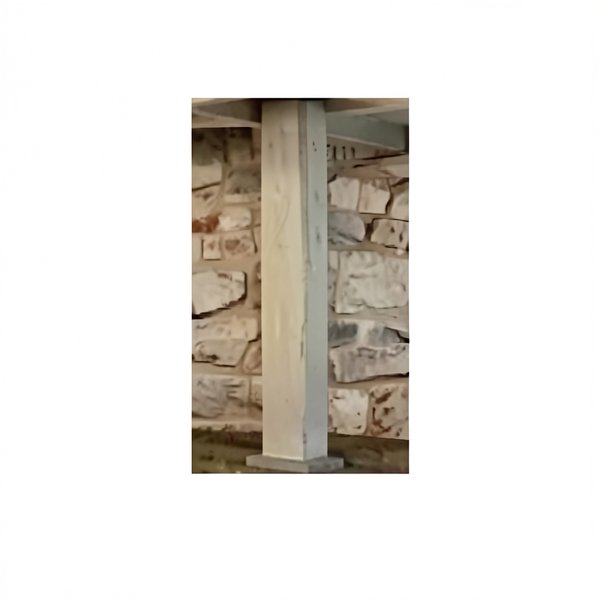Poteau Vertical Gris pour Piscine 1.32M