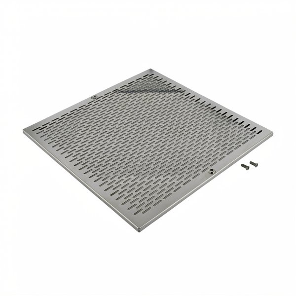 Grille (+ vis) BDF 400x400 - Inox Béton