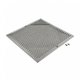 Grille (+ vis) BDF 400x400 - Inox Béton