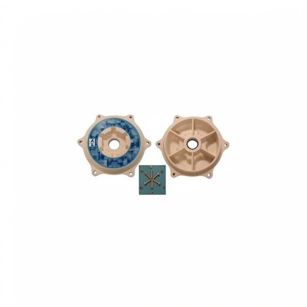 Couvercle vanne 1"1/2 Midas + boulons + écrous 101D201M