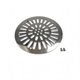 Grille (+ vis) BDF 2" - Inox Béton