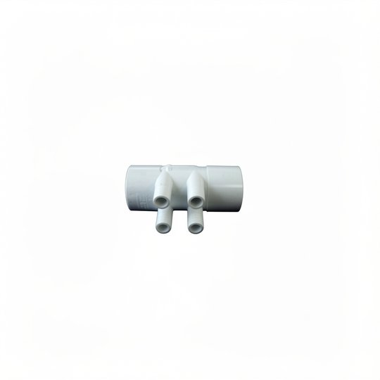 Collecteur d'air (Manifold) 2" X 2" F/F 4 sorties 3/4 " cannelée