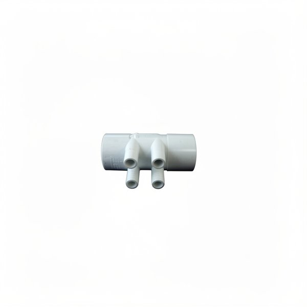 Collecteur d'air (Manifold) 2" X 2" F/F 4 sorties 3/4 " cannelée