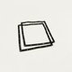 Joints de bride BDF Carrée - Inox (x2)