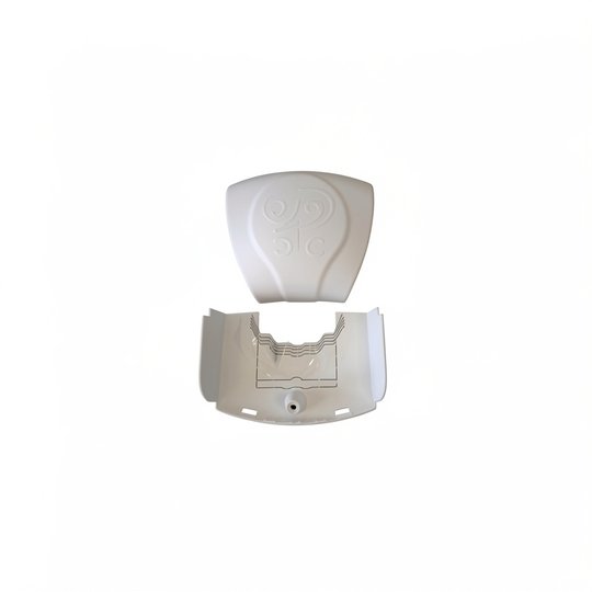 Cache Margelle BLANC Gre en 2 parties + vis