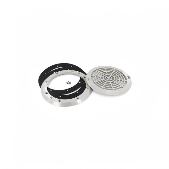 Kit bride + grille + joints + vis BDF Aquareva BL211-BB210 - Gris