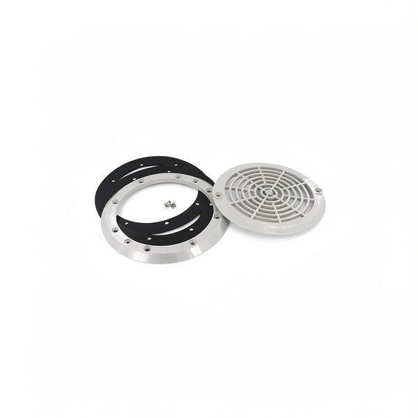 Kit bride + grille + joints + vis BDF Aquareva BL211-BB210 - Gris