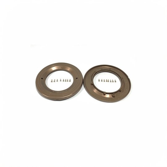 Collerettes/enjoliveurs 2 trous + vis PROJ PL84V, fixation par vis - Anthracite