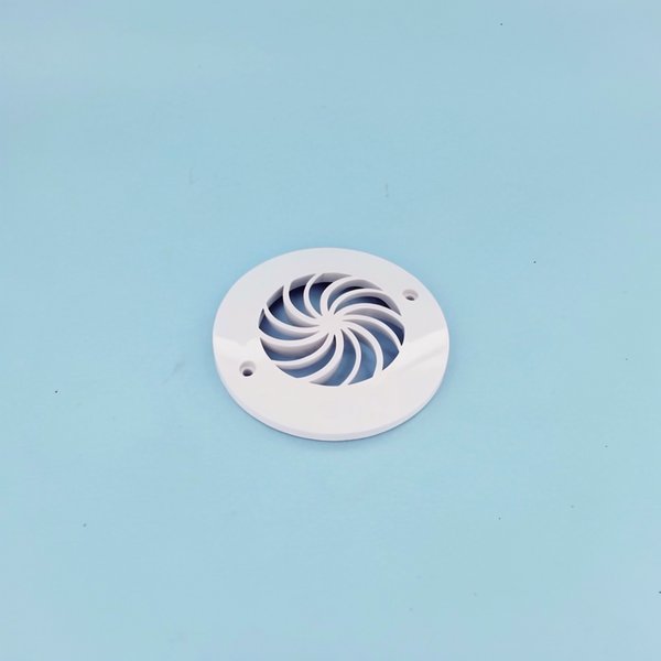 Cache turbine Blanc
