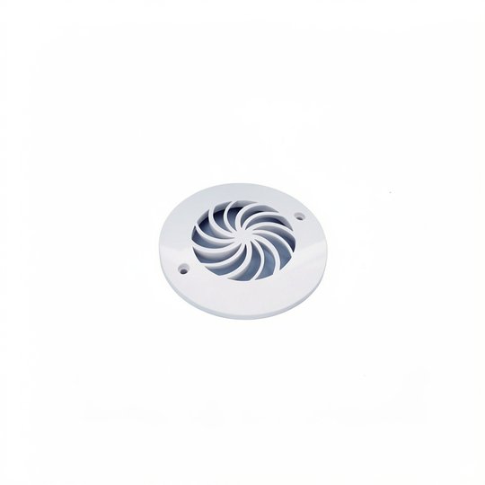Cache turbine Blanc