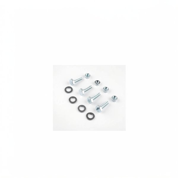 Vis + écrous + rondelles de plateau d'assemblage PPE Fonte 3000 tr/mn - 2 à 5,5 CV (x4)