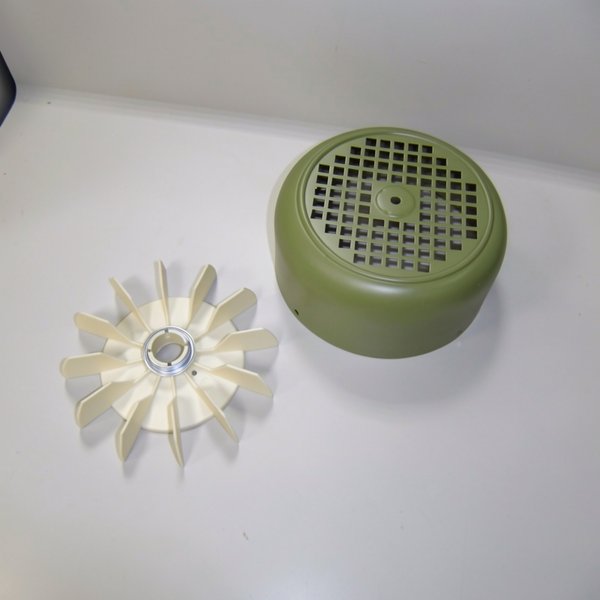 Capot de ventilateur PPE Fonte 3000 tr/mn - 3 à 4 CV, avec Ventil