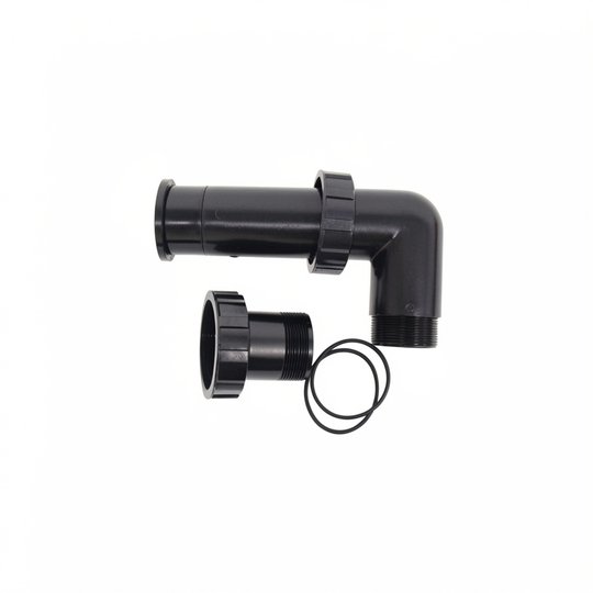 Kit raccordement noir pour vanne 2" Filtre Balear, San Sebastian, Boreal