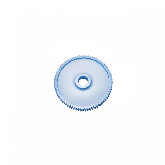 Roue crantée Bleue