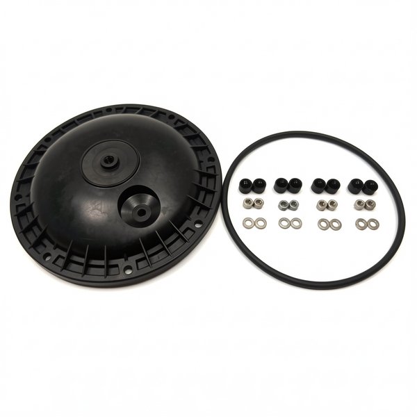 Kit couvercle Filtre (joint + rondelles + écrous + bouchons)