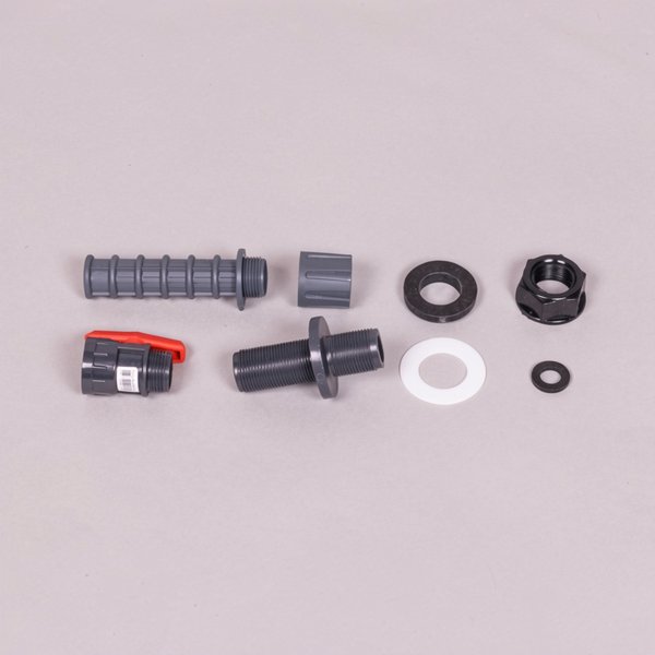 Vidange FILTRE SAB Europe 1050/1200/1400/1600/1800/2000 (Té + crépines + écrou + joints)