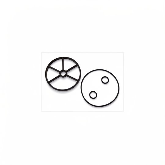 Kit joints (joint étoile, joint couvercle, 2 joints boisseau) vanne 1"1/2 Midas