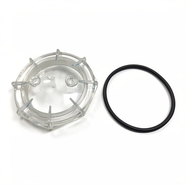 Couvercle FSAB Jupiter et Galatic 6" transparent + joint - 101D006R