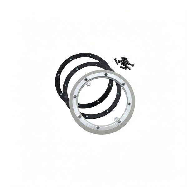 Bride (+ joints + vis métriques) BDF 2" Liner - BLANC