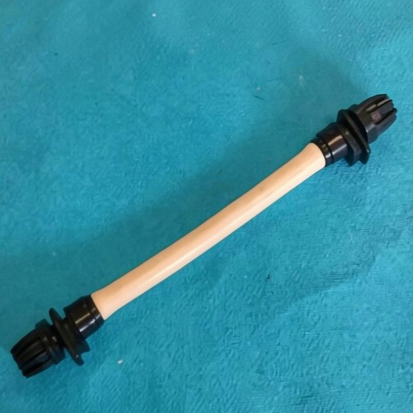 Tube santoprene Latex 6L/h Analys 3 - Ø10mm - L, totale 180mm