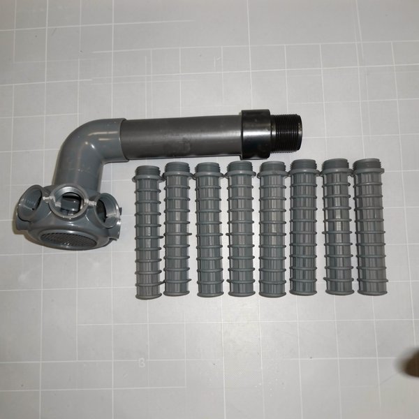 Ensemble collecteur Ø500 FILTRE SAB Vesubio