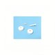 Attache + 2 roulettes guidage tablier- 61779