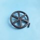 Volant enrouleur Øext 350 mm pour axe Ø20 mm - goupille de 6 mm