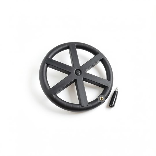 Volant enrouleur Øext 350 mm pour axe Ø20 mm - goupille de 6 mm