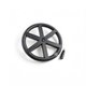 Volant enrouleur Øext 350 mm pour axe Ø20 mm - goupille de 6 mm