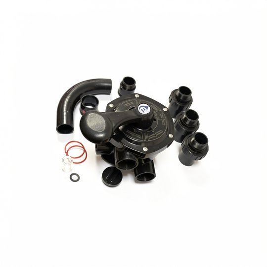 Vanne Side noire 1"1/2 MPV03 avec liaisons pour filtres SR, SMG