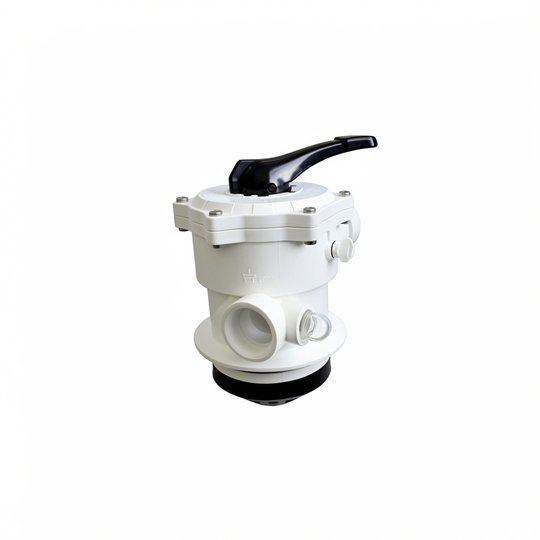 Vanne Top V6 1"1/2 TM12-SF blanche à serrer + joint pour filtres Pentair